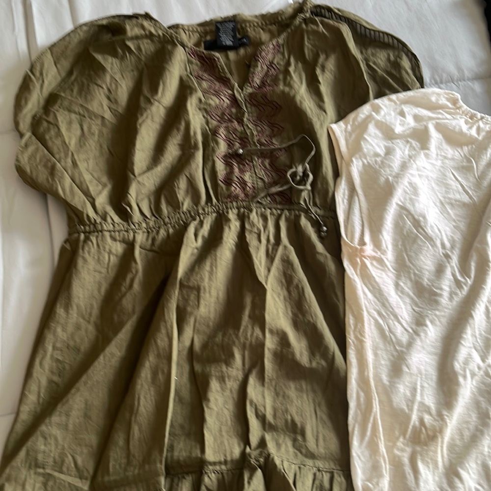 3 tops.  One price.  Calvin Klein, loft, and apartment 9